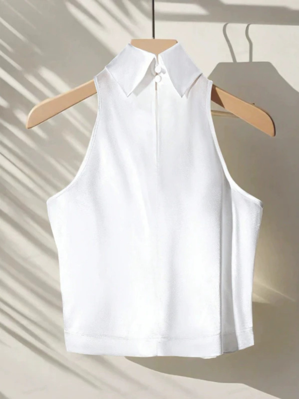 ZARA French Sexy Off Shoulder Halter Neck Solid Top